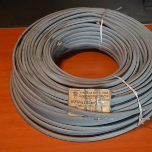 NCYY-F+E 2 X 6.0mm2 300/500V PVC Insulated Flat with Earth