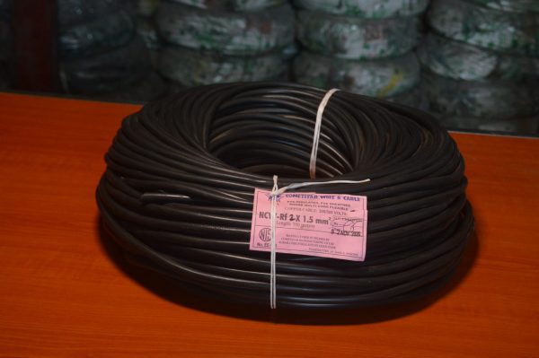 NCYY-Rf 2 x 1.5mm2  PVC Insulated Round Flex Solar
